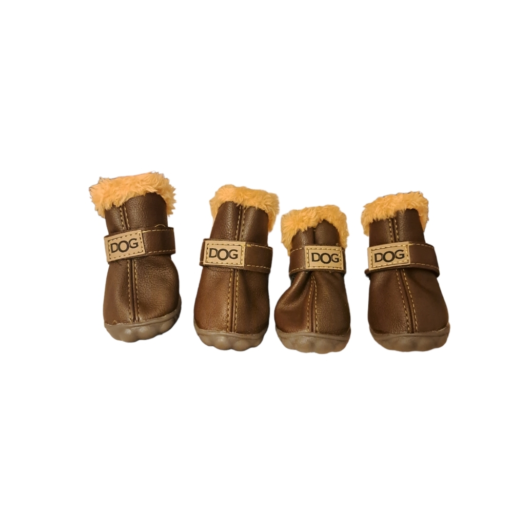 Dog winter boots